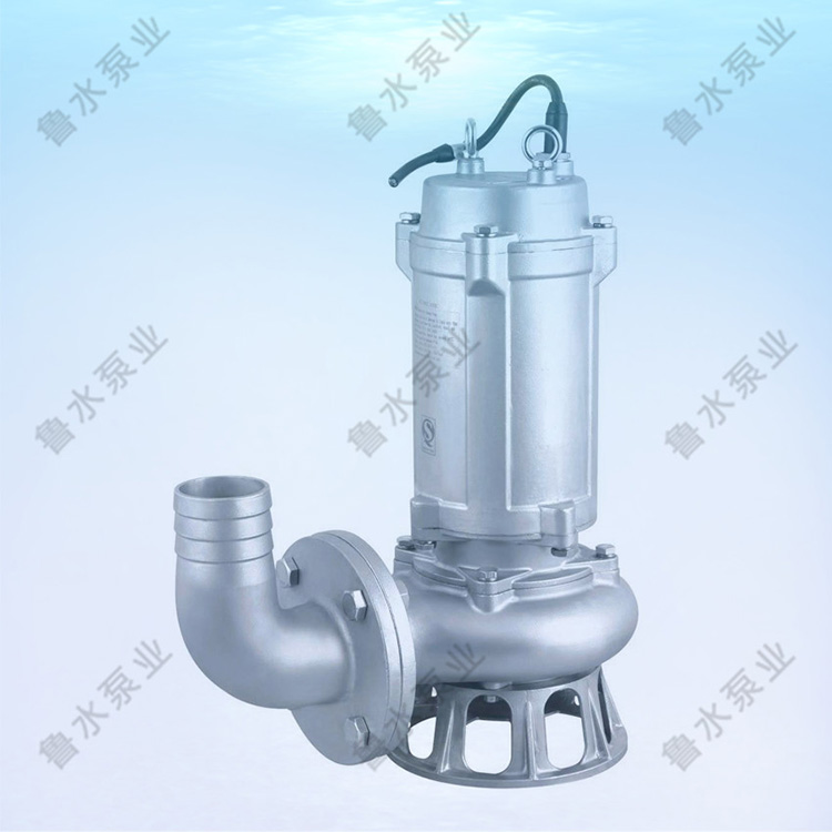 WQP型不鏽鋼(gāng)無堵塞潛水泵(bèng)