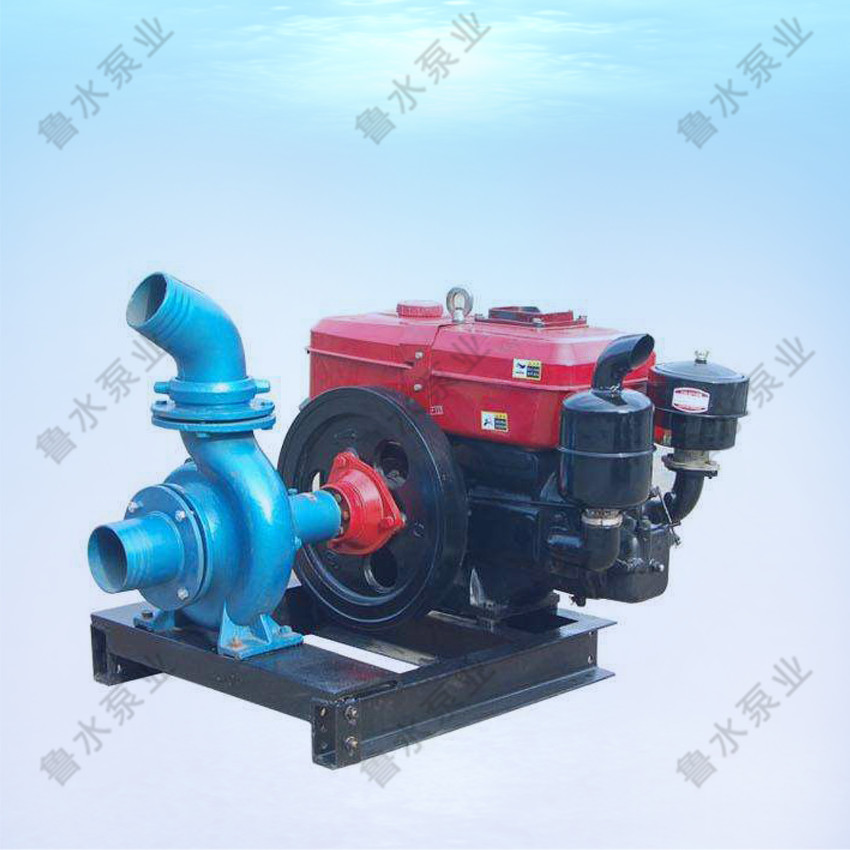 農用型抗(kàng)旱搶險柴油(you)機自吸泵